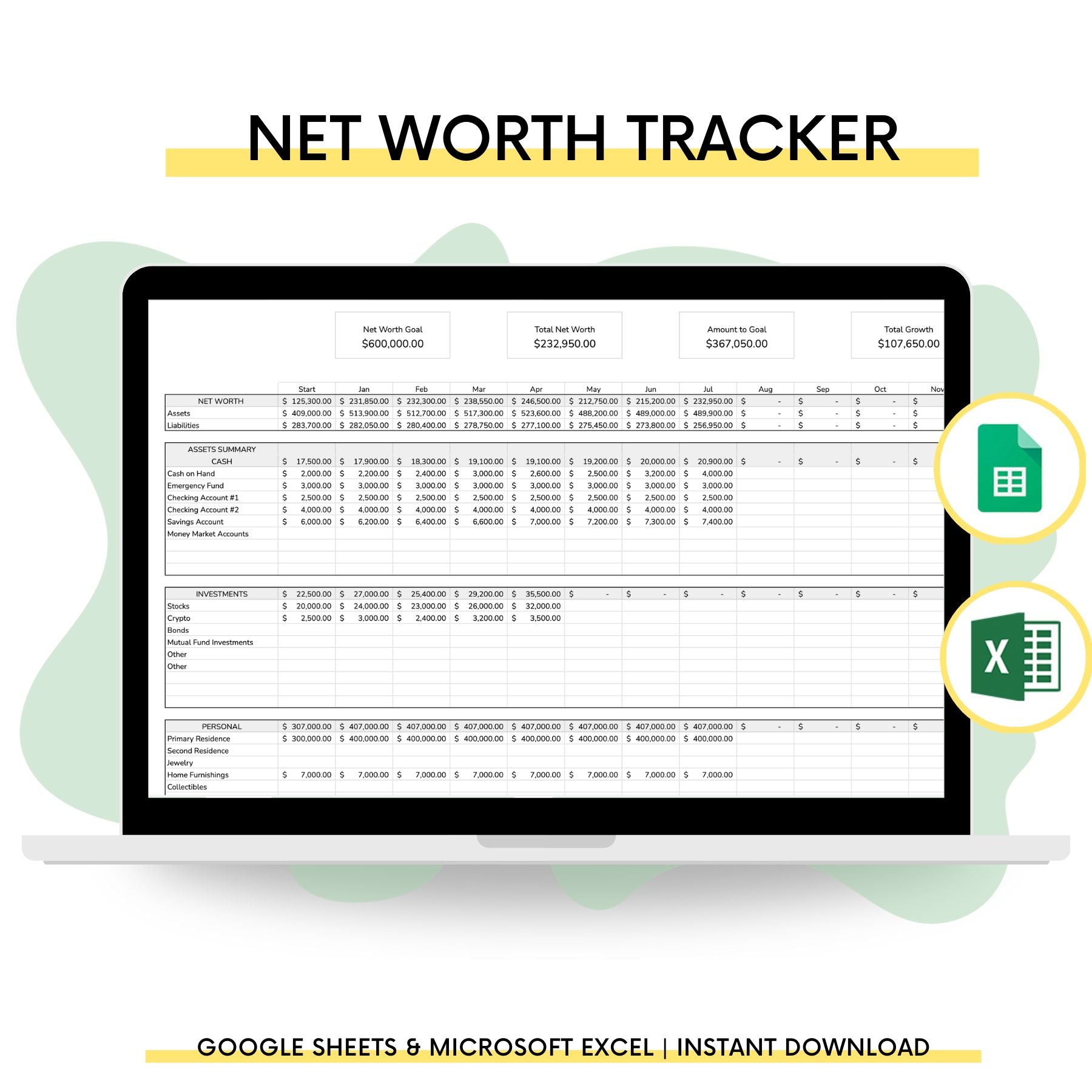 Net Worth Tracker