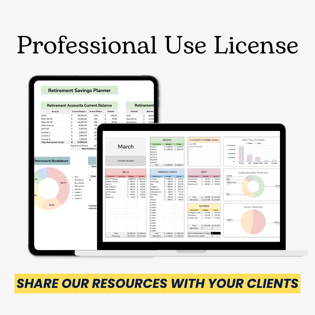Professional Use License – The Savvy Simpsons