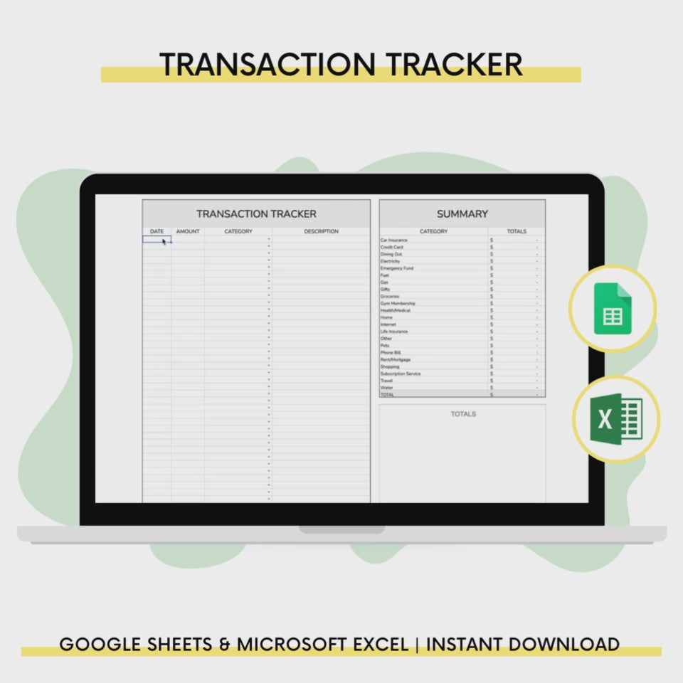 Transaction Tracker