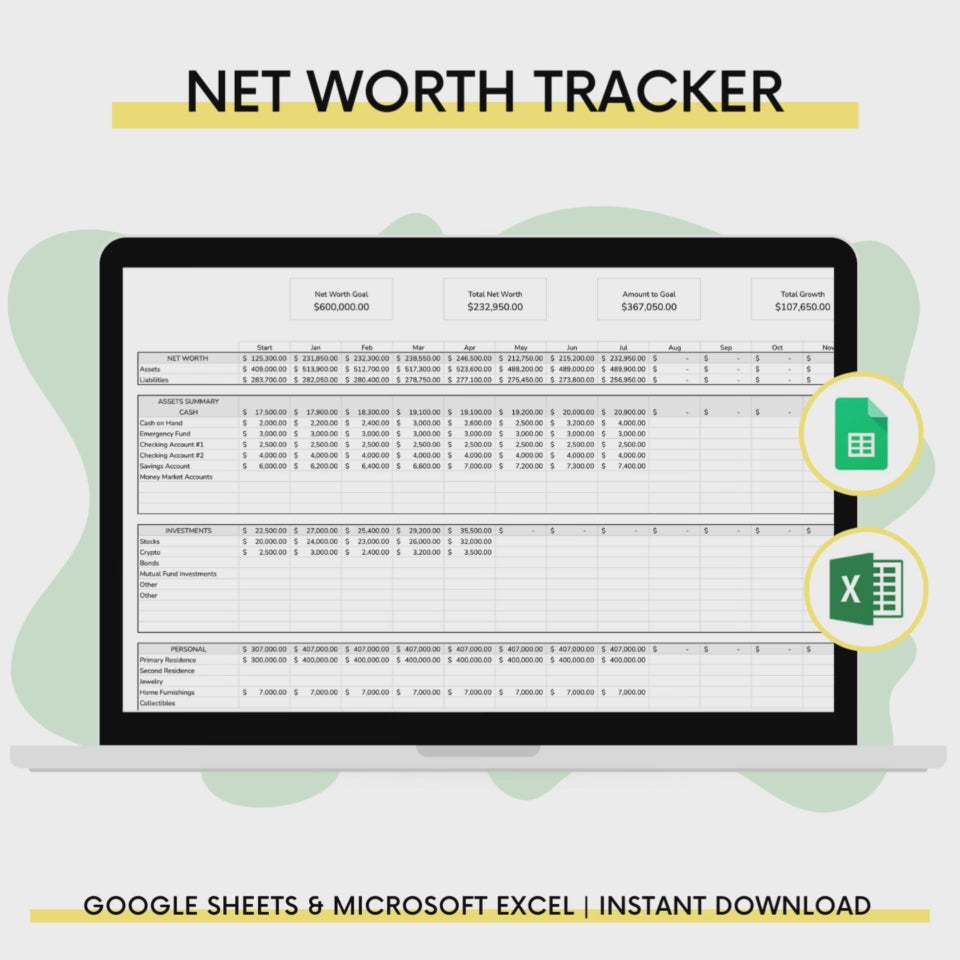 Net Worth Tracker